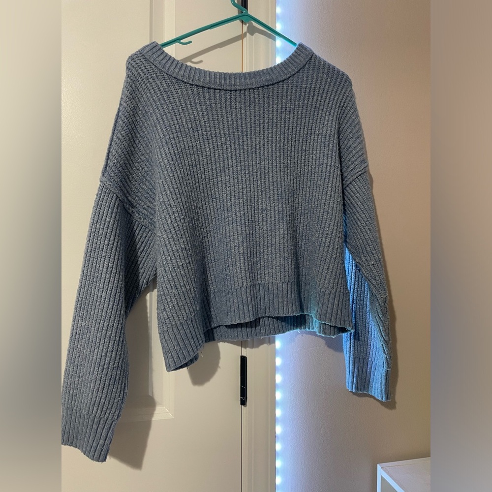 Blue sweater